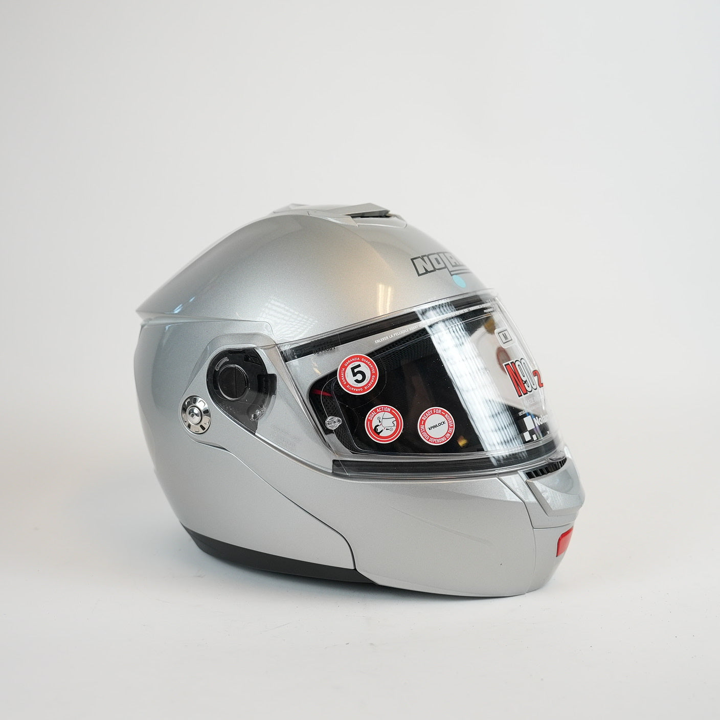 NOLAN N87 Intergralhjälm Silver