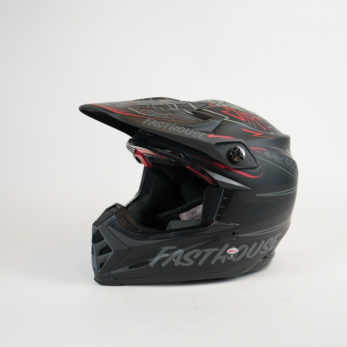 BELL Moto-9 Flex Fasthouse Ditd Crosshjälm Röd/Svart