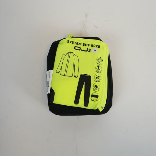 OJ System Set Regnställ Svart/Hivis