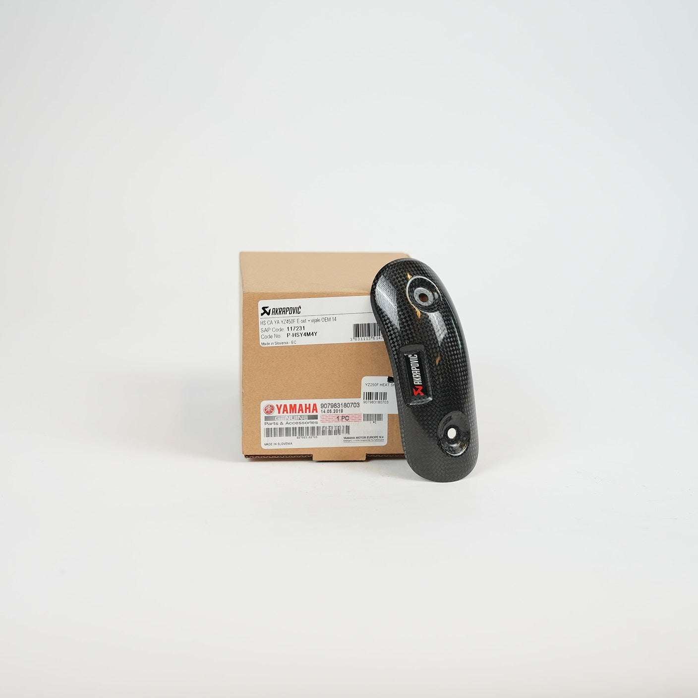 AKRAPOVIC Värmesköld