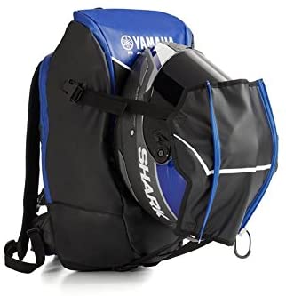 YAMAHA Race Gear Back Pack Svart/Blå