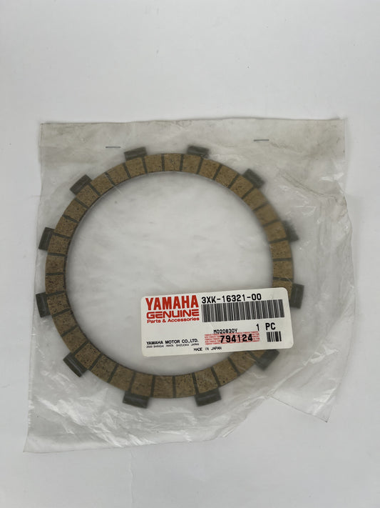 YAMAHA Kopplingslamell/Plate Friction 3XK-16321-00-00