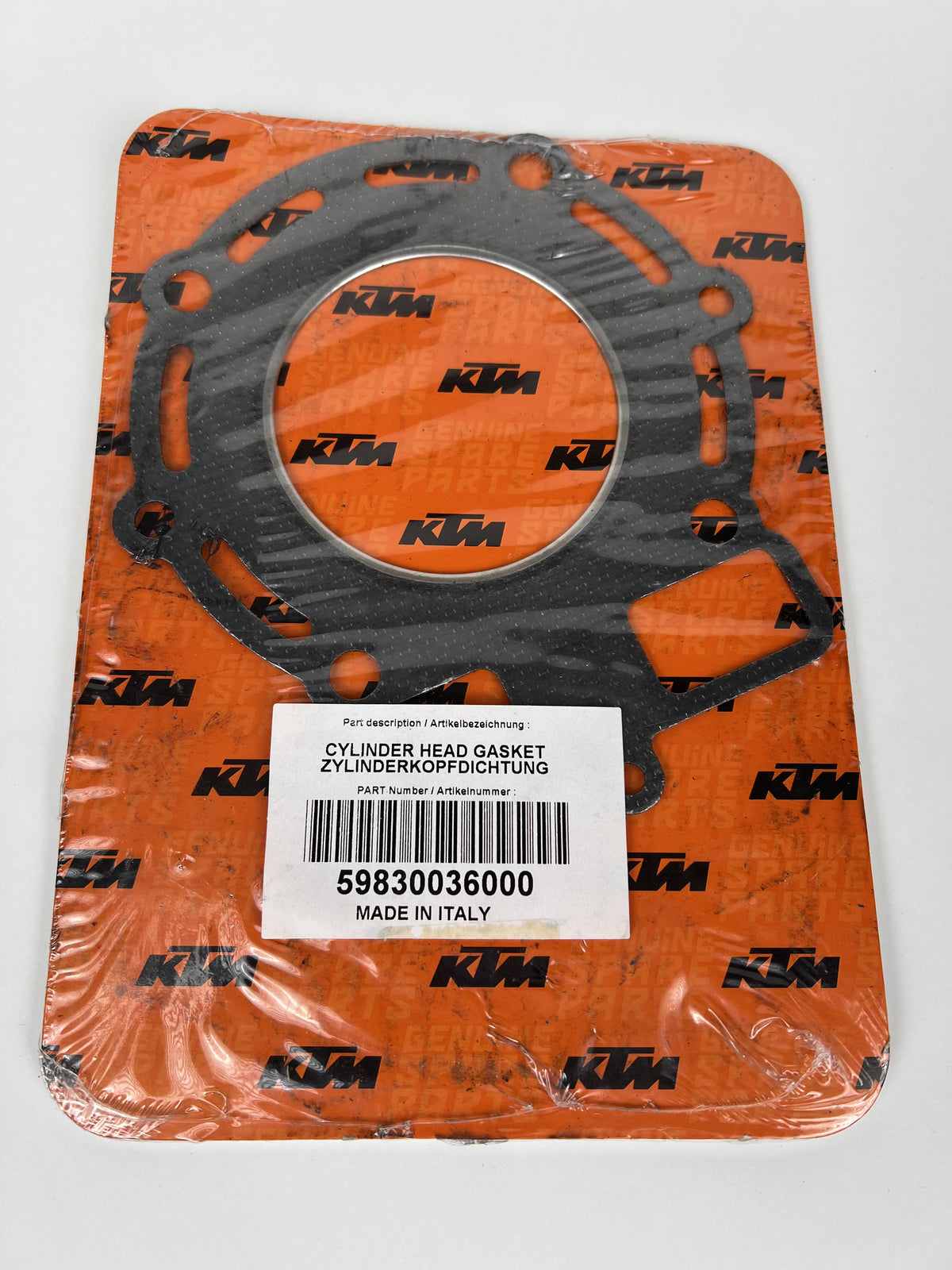 KTM Original Topplockspackning 75 mm 59830036000