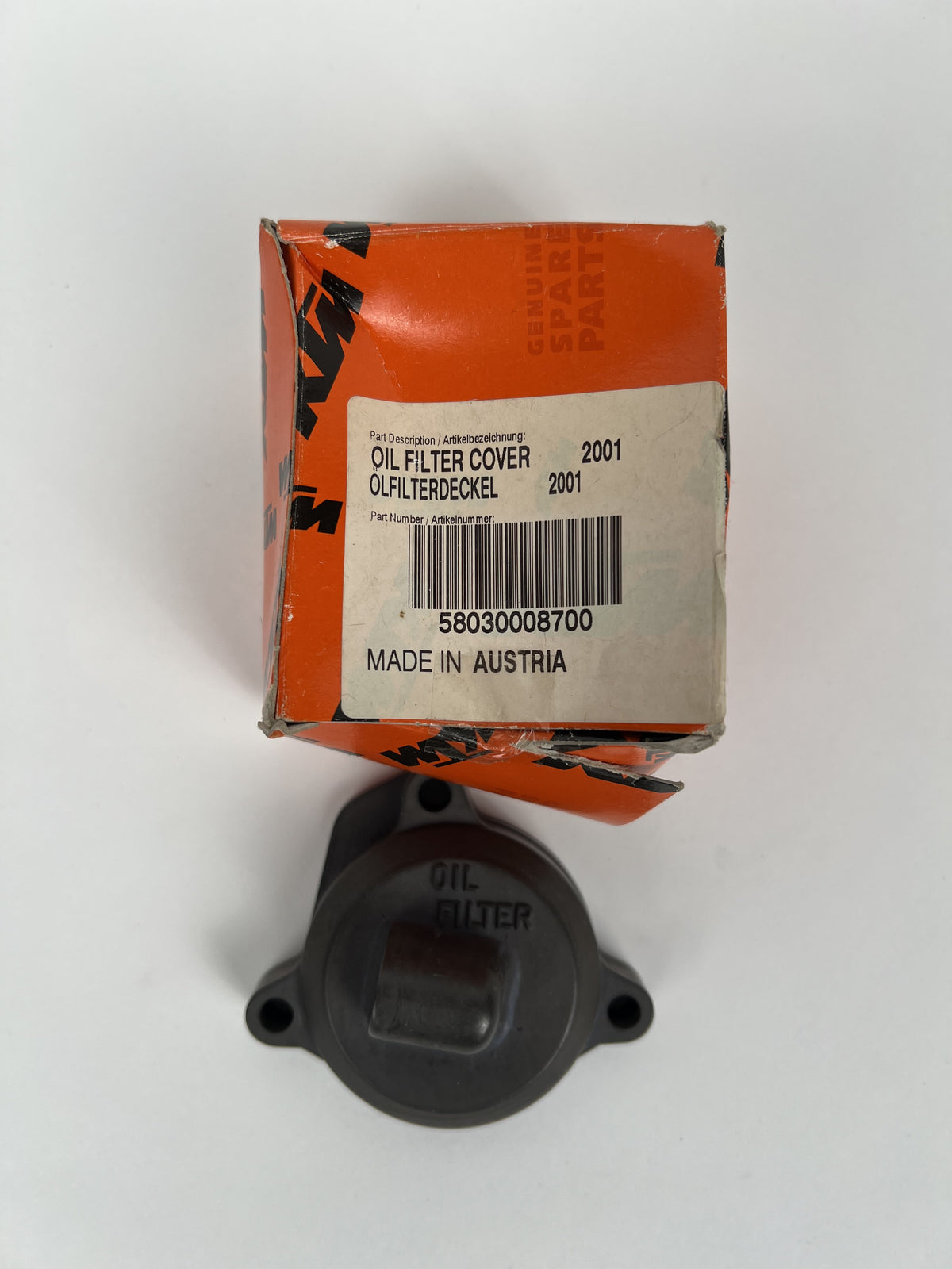 KTM Original Oljefilterlock LC4 År 58030008700