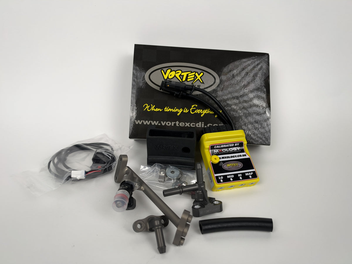 2024-27 Mxology Yamaha YZ250F Secondary Fuel Injector Kit and Vortex ECU Complete Combo with Custom Maps