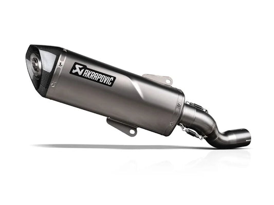 AKRAPOVIC Slipon Line Muffler Stainless Steel Carbon End Cap